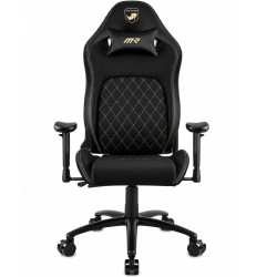 MarsRhino SPYDER 2 Gaming Chair - 160° Reclining Backrest - Lumbar Support - 120kg Capacity - Black