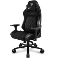 كرسي العاب احترافي MARSRHINO Spyder Evo، تصميم احترافي بأسلوب السباقات، دعم قطني مائل بدون تدرج، مساند أذرع قابلة للتعديل 4D - اسود - MR-CH-SPYE-B