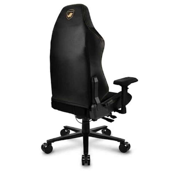 كرسي العاب احترافي MARSRHINO Spyder Evo، تصميم احترافي بأسلوب السباقات، دعم قطني مائل بدون تدرج، مساند أذرع قابلة للتعديل 4D - اسود - MR-CH-SPYE-B