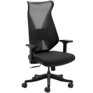 كرسي العاب احترافي MARSRHINO Wind One، تصميم شبكي مرن (Elastic Mesh)، نظام قفل من 5 وضعيات، إمالة المقعد من 100 إلى 125 درجة - اسود - MR-CH-WINO-B