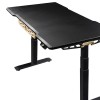 MarsRhino DEFENDER Gaming Desk - Black/Gold - Electric  - 150cm