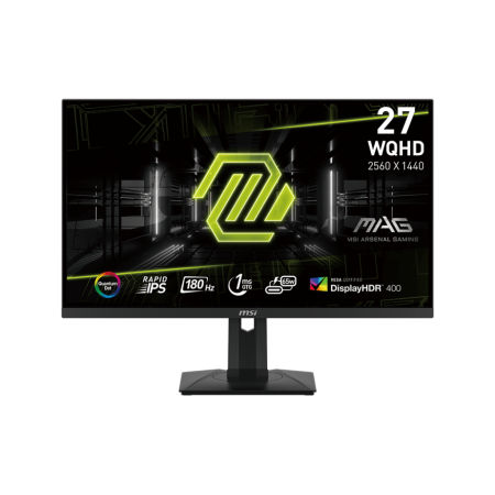 شاشة قيمنق ألعاب إم إس آيMAG 274QRF QD E2 مقاس 27" - دقة 2K QHD - لوحة Rapid IPS - تردد 180Hz - استجابة 1ms