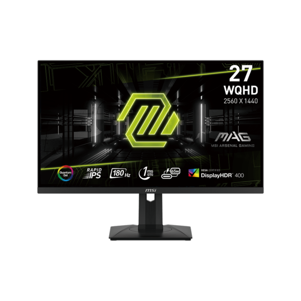 شاشة ألعاب MSI MAG 274QRF QD E2 مقاس 27 بوصة بدقة WQHD معدل تحديث 180Hz دعم HDR400