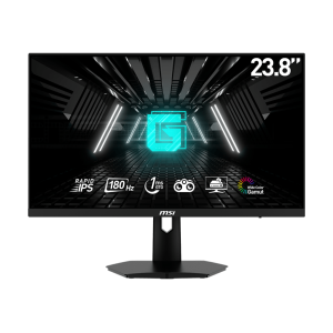 شاشة ألعاب MSI G244F E2 مقاس 24 بوصة بدقة FHD ومعدل تحديث 180Hz بلوحة Rapid IPS