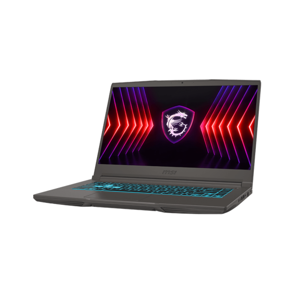 لابتوب  العاب   MSI Thin 15 FHD 144Hz | i5-13420H | 16GB DDR5 | RTX 2050 4GB | 512GB NVMe SSD  - رمادي