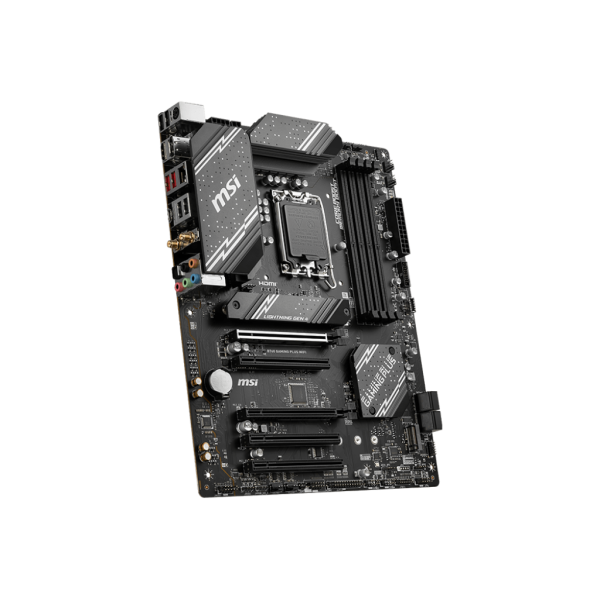 مذر بورد  MSI B760 GAMING PLUS WiFi 6E بتقنيات متطورة للألعاب ودعم DDR5 واتصال عالي السرعة