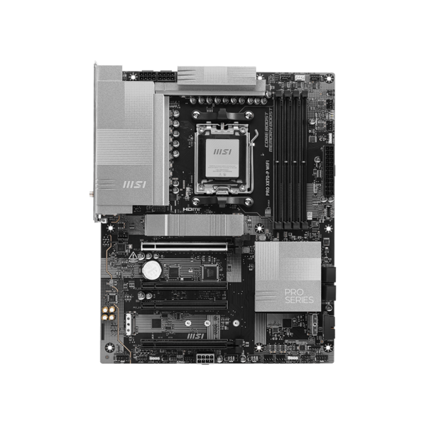 مذر بورد للالعاب  MSI PRO X870-P WIFI عالية الأداء لمنصة AMD AM5 مع DDR5 وWi-Fi 7 وشبكة 5G LAN