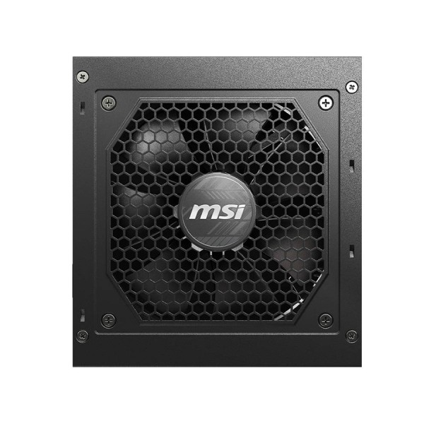 مزود الطاقة MSI MAG A850GL PCIe5, قدرة 850 واط, تصميم Fully Modular لتنظيم الكابلات, كفاءة 80+ Gold, متوافق مع معيار ATX 3.1,  مروحة هادئة - أسود