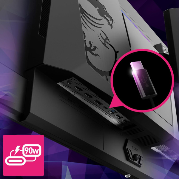 شاشة ألعاب بحجم MSI MPG 321URX QD-OLED – 32 دقة 4K UHD الجيل الثالث من QD-OLED بتردد 240 هرتز شاشة ألعاب بحجم MSI MPG 321URX QD-OLED – 32 دقة 4K UHD الجيل الثالث من QD-OLED بتردد 240 هرتز