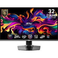 شاشة ألعاب بحجم  MSI MPG 321URX QD-OLED –  32   دقة 4K UHD  الجيل الثالث من QD-OLED بتردد 240 هرتز