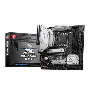 MOTHERBOARD MSI MAG Z690M Mortar WiFi 6E, m-ATX , DDR5 , Supports Intel Core 12th/13th/14th Gen CPUs, LGA 1700 - BLACK