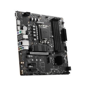 MOTHERBOARD MSI PRO B760M-P, m-ATX factor, 4 DIMM DDR5 memory, Supports Intel Core 12th/13th/14th Gen CPUs, LGA 1700 - BLACK