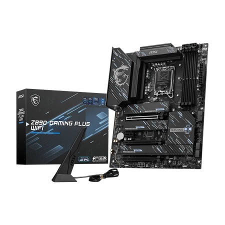 مذربورد إم إس آي Z890 GAMING PLUS WIFI - تدعم PCIe 5.0 - سوكيت LGA1851 - رام DDR5