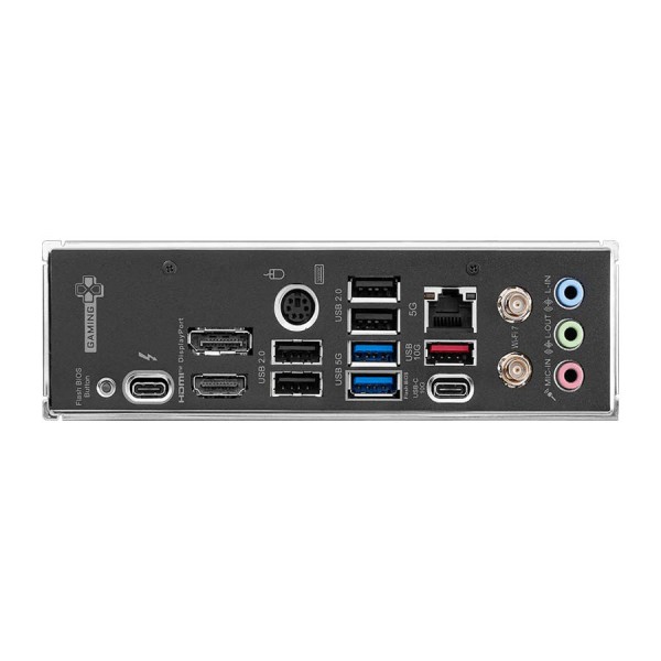 لوحة أم MSI Z890 GAMING PLUS WIFI، Wi-Fi 7 وBluetooth 5.4، PCIe 5.0 x16، Thunderbolt 4 / USB-C، مقاس ATX – اسود لوحة أم MSI Z890 GAMING PLUS WIFI، Wi-Fi 7 وBluetooth 5.4، PCIe 5.0 x16، Thunderbolt 4 / USB-C، مقاس ATX – اسود