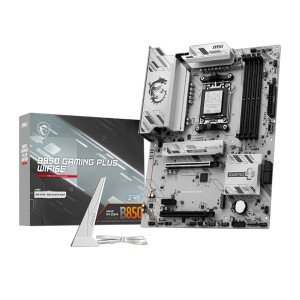 لوحة أم احترافية  MSI B850 GAMING PLUS، مقبس AM5, مقاس ATX,  دعم ذاكرة DDR5, دعم Wi-Fi 6E و Bluetooth, واجهة PCIe 5.0, شبكة LAN بسرعة 2.5 جيجابت - أسود