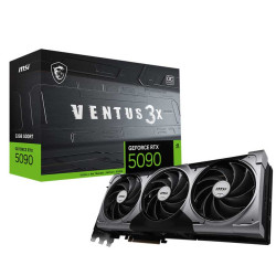 إم إس آي فـينتوس اكس3  RTX 5090 32GB اصدار مكسور السرعه OC رامات DDR7 - أسود  