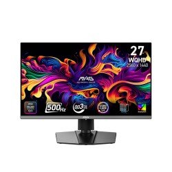 MONITOR 27 inch MSI MAG 272QP QD-OLED X50 - WQHD - 500Hz- 0.03MS - DisplayHDR True Black 500 - BLACK