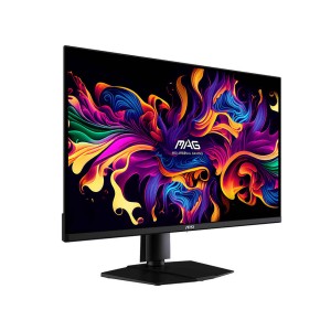 شاشة العاب احترافية MSI MAG 321UP, مقاس 32 بوصة مع QD-OLED,  دقة 4K UHD [3840 × 2160], معدل تحديث 165Hz , زمن استجابة 0.03ms, دعم HDR True Black 400 - أسود 