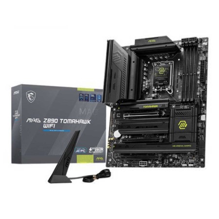 Motherboard MSI MAG Z890 TOMAHAWK WiFi - DDR5 - WiFi 7 - BT 5.4 - Lightning Gen 5 - LGA 1851 Motherboard MSI MAG Z890 TOMAHAWK WiFi - DDR5 - WiFi 7 - BT 5.4 - Lightning Gen 5 - LGA 1851