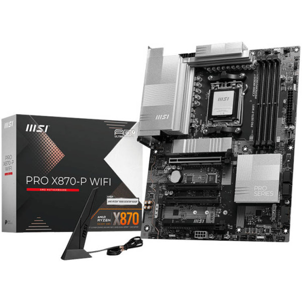 ام اس اي X870-P برو مذربورد بوايفاي 7- AM5 - DDR5 ام اس اي X870-P برو مذربورد بوايفاي 7- AM5 - DDR5