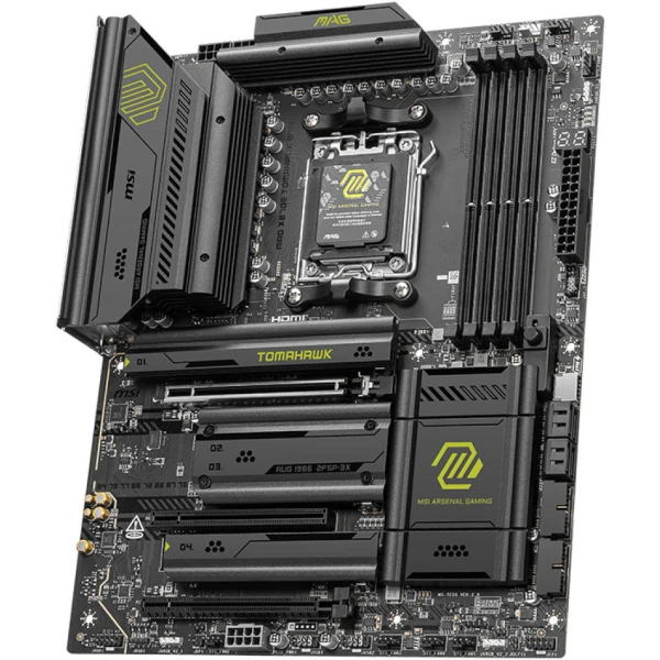مذربورد ام اس اى ماج DDR5 X870E توماهوك تدعم وايفاي7 مذربورد ام اس اى ماج DDR5 X870E توماهوك تدعم وايفاي7