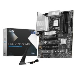 مذر بورد MSI PRO Z890-S WiFi للألعاب – تدعم WiFi 7 وBluetooth 5.4 بمقبس LGA 1851