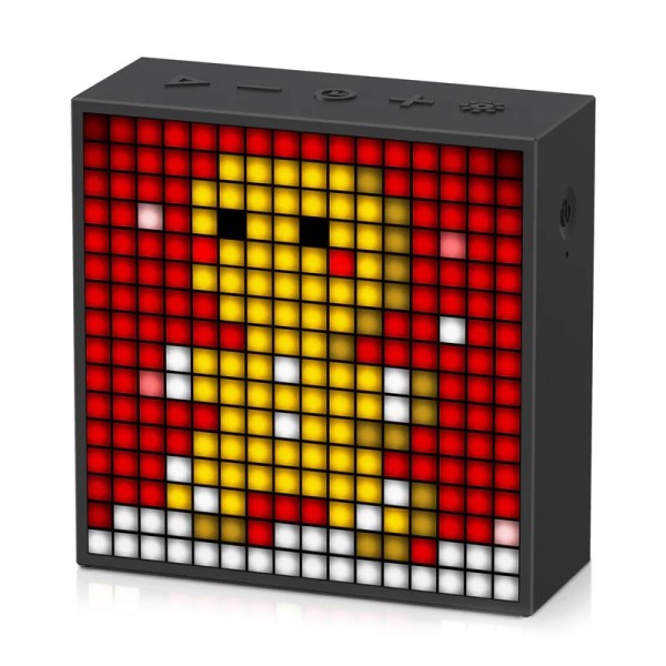 DIVOOM TIMEBOX-EVO PIXEL ART SPEAKER 16X16 DIY LED DISPLAY ALARM CLOCK BOX ديفوم تيمي بوكس ايفو سماعة بلوتوث