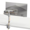 NORTH BAYOU H100 White Monitor Mount - 17-30" - Gas Spring - Up to 9kg