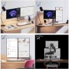 NORTH BAYOU H180 Dual Monitor Mount - 22-35" - Gas Spring - 12kg - Matte Charcoal NORTH BAYOU H180 Dual Monitor Mount - 22-35" - Gas Spring - 12kg - Matte Charcoal