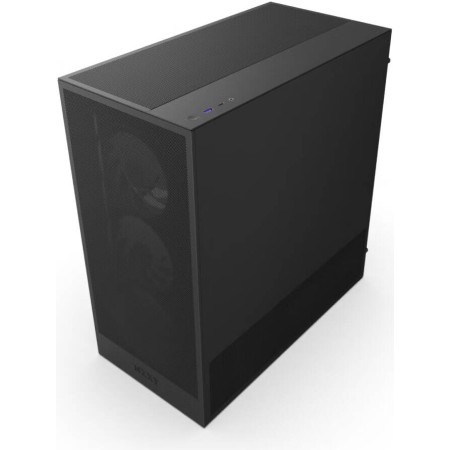 صندوق احترافي NZXT H5 Flow ار جي بي , واجهة أمامية شبكية, دعم منافذ USB-C، USB-A أمامية , 4 مراوح داخلية - أسود صندوق احترافي NZXT H5 Flow ار جي بي , واجهة أمامية شبكية, دعم منافذ USB-C، USB-A أمامية , 4 مراوح داخلية - أسود