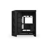 صندوق احترافي NZXT H9 Flow ار جي بي بلس , تصميم Dual-Chamber, دعم اللوحات الأم ذات التوصيل الخلفي, 7 مراوح مضية داخلية - أسود