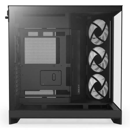 NZXT H9 Flow RGB Case - Dual Chamber - 4x Fans - 420mm AIO Support - Black NZXT H9 Flow RGB Case - Dual Chamber - 4x Fans - 420mm AIO Support - Black