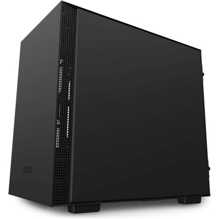 صندوق ألعاب NZXT H210i أسود | Mini-ITX بتدفق هواء عالي وإضاءة RGB وزجاج مقوى