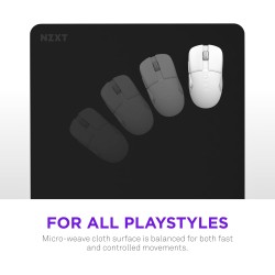 ماوس باد كبيرة الحجم من NZXT مقاس 2XL, بمساحة 900 × 400 مم, سطح من القماش بتقنية Micro-Weave, قاعدة مطاطية غير قابلة للانزلاق - أسود ماوس باد كبيرة الحجم من NZXT مقاس 2XL, بمساحة 900 × 400 مم, سطح من القماش بتقنية Micro-Weave, قاعدة مطاطية غير قابلة للانزلاق - أسود