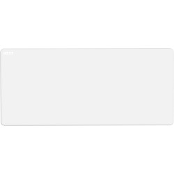 NZXT Zone XL Gaming Mousepad, 750 × 400 mm, 3mm Thickness, Micro-Weave Cloth Surface - WHITE