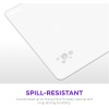 ماوس باد كبيرة الحجم من NZXT مقاس 2XL, بمساحة 900 × 400 مم, سطح من القماش بتقنية Micro-Weave, قاعدة مطاطية غير قابلة للانزلاق - أبيض