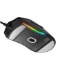 Gaming mouse NZXT Lift RGB, Up to 16,000 DPI, Approx. 67g, Six programmable buttons, Polling Rate 1000Hz - BLACK