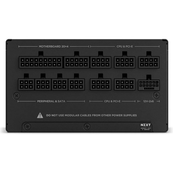أن زي أكس تي C1000 باور سبلاس جولد - 80 بلس - ATX 3.1 - اسود أن زي أكس تي C1000 باور سبلاس جولد - 80 بلس - ATX 3.1 - اسود