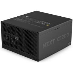 مزود طاقة احترافي بقدرة 1200 واط, NZXT C1200, كفاءة 80 PLUS Gold, مطابق لمعيار ATX 3.1, كابلات قابلة للفصل بالكامل لتسهيل التركيب وتنظيم الكابلات - أسود مزود طاقة احترافي بقدرة 1200 واط, NZXT C1200, كفاءة 80 PLUS Gold, مطابق لمعيار ATX 3.1, كابلات قابلة للفصل بالكامل لتسهيل التركيب وتنظيم الكابلات - أسود