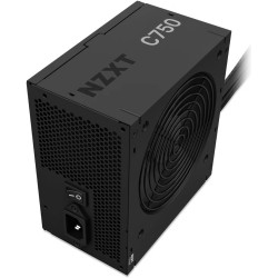 مزود طاقة NZXT C750, قدرة 750 واط, شهادة كفاءة 80 Plus Bronze, دعم معيار ATX 3.1, تصميم كابلات مسطح غير قابلة للفصل Non-Modular - أسود مزود طاقة NZXT C750, قدرة 750 واط, شهادة كفاءة 80 Plus Bronze, دعم معيار ATX 3.1, تصميم كابلات مسطح غير قابلة للفصل Non-Modular - أسود