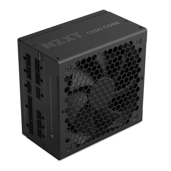 Power Supply NZXT C850 Gold Core 850W ,80+ Gold efficiency ,Supports ATX 3.1 ,Fully Mod ,Zero RPM mode -Black