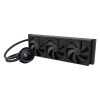 مبرد مائي للمعالج NZXT Kraken Plus 360، مزود بشاشة LCD مقاس 1.54 بوصة، ومضخة NZXT Turbine، ويدعم وضع Zero RPM للتشغيل الصامت، مع تحكم كامل عبر برنامج NZXT CAM – اسود