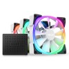 NZXT AER RGB 2-120mm - Triple Fans (Lighting Controller Included) - White
