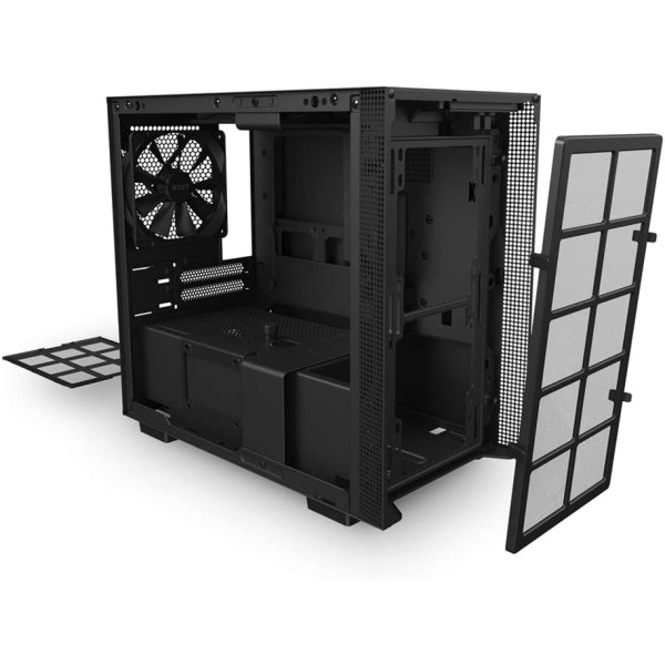 NZXT H210i Mini-ITX PC Gaming Case - Black - أن زد اكس تي أتش 210 أي صغير