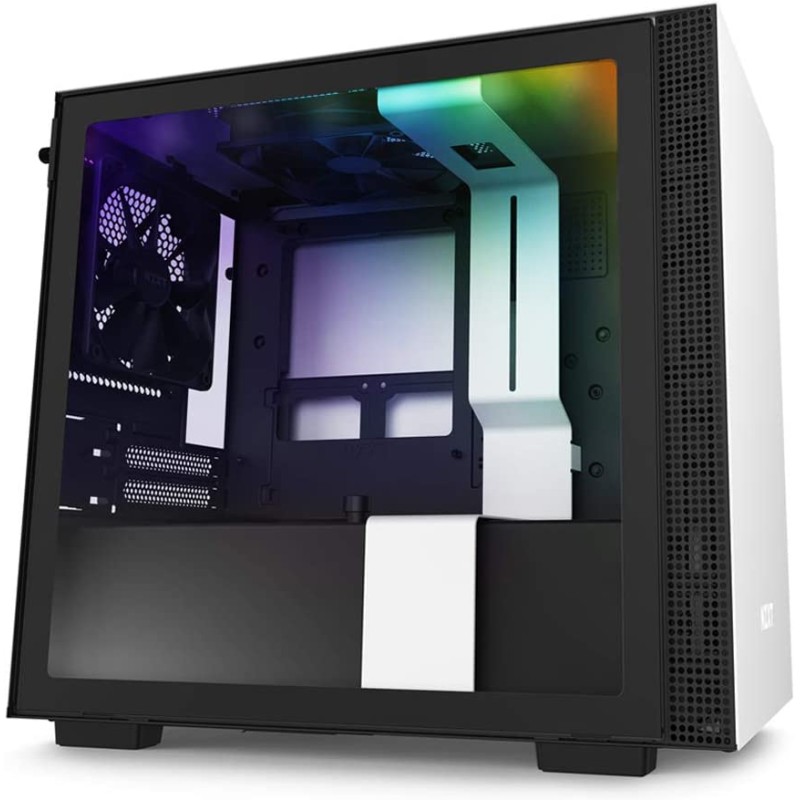 NZXT H210i Mini-ITX PC Gaming Case - White/Black