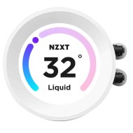 NZXT KRAKEN ELITE RGB 240mm LIQUID COOLER With LCD DISPLAY - WHITE