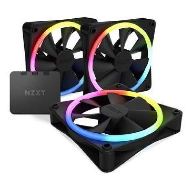 NZXT F120 DUO 120mm 3x FAN WITH CONTROLLER RGB 