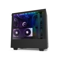NZXT H510i - Compact ATX Mid-Tower PC Gaming Case -  صندوق كمبيوتر ان زي اكس تي أسود