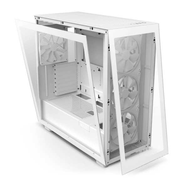 NZXT H7 Elite Gaming ATX Mid Tower Case - White 