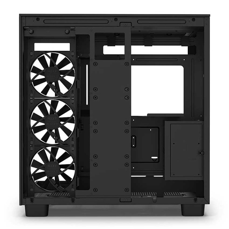 NZXT H9 FLOW EDITION MID TOWER AIRFLOW CASE 4 FAN'S WITHOUT RGB